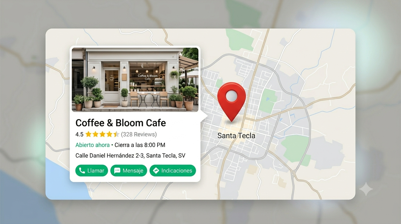 Perfil de negocio en Google Maps